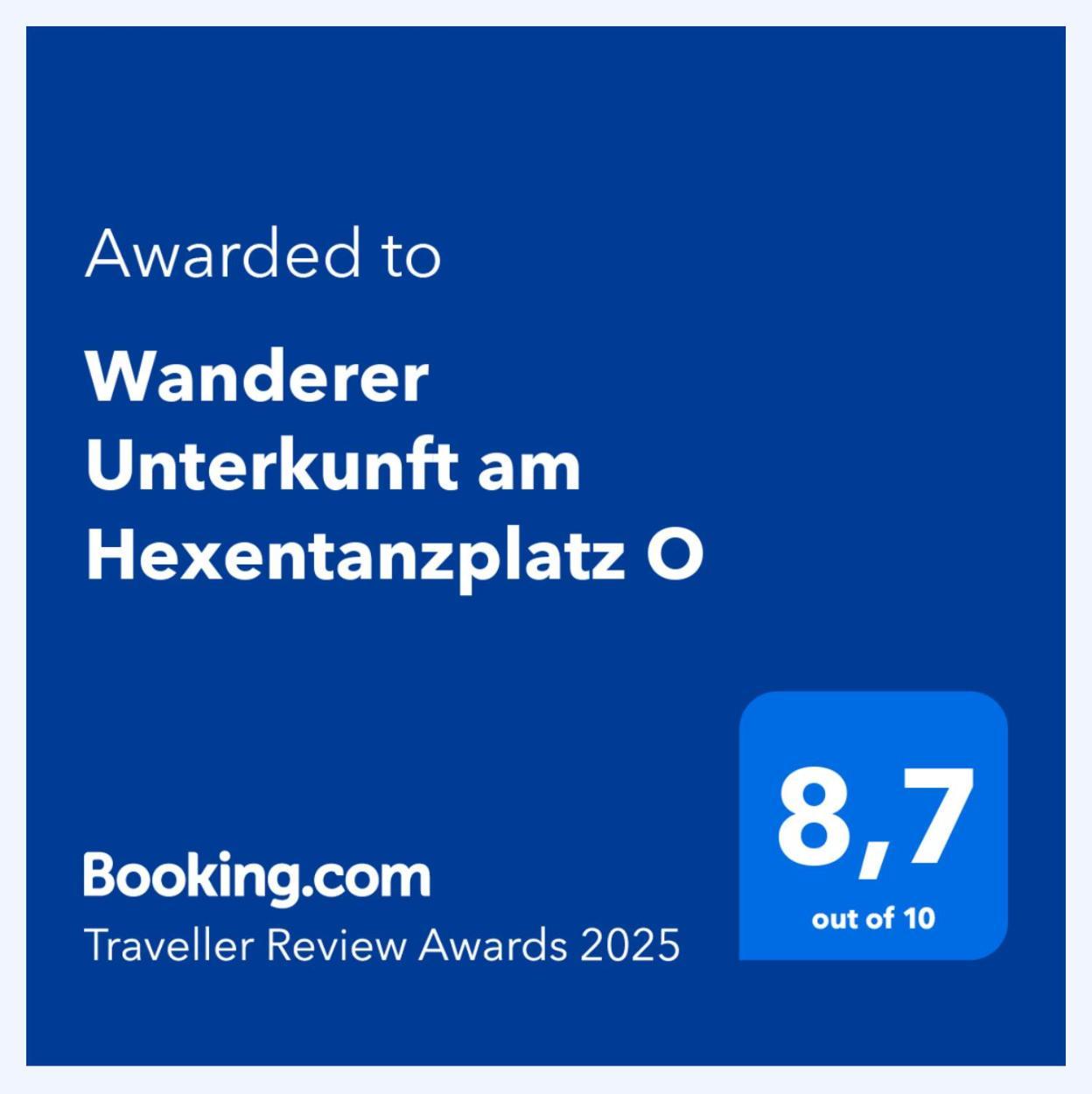 Wanderer Unterkunft Am Hexentanzplatz O Thale Esterno foto